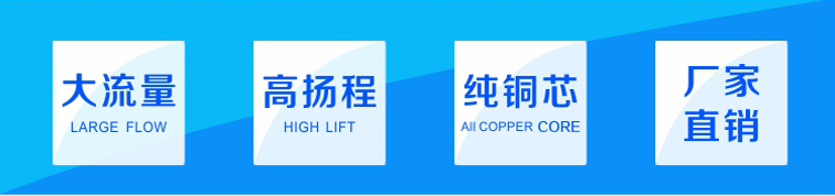 嘉能清水潛水泵與其他廠家對(duì)比，優(yōu)勢在于：大流量 高揚(yáng)程 純銅芯